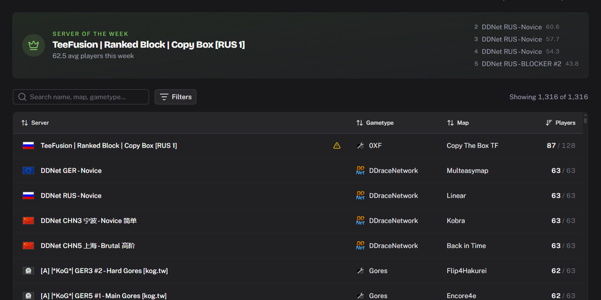 The new status.tw server browser